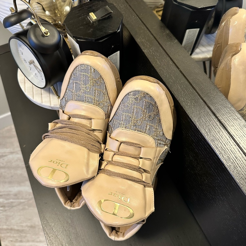 **For Sale: Stylish Dior-Inspired Trainer Shoes** - Picture 2 of 9